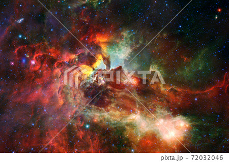 Awesome of endless cosmos. Elements of this image furnished by NASA Awesome of endless cosmos. Elements of this image furnished by NASA 72032046