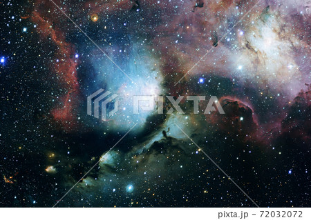 Cluster of stars. Nebula. Elements of this image furnished by NASA Cluster of stars. Nebula. Elements of this image furnished by NASA 72032072