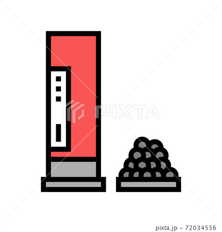 shotgun cartridge color icon vector illustration shotgun cartridge color icon vector illustration 72034556