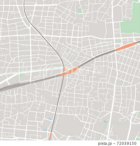 山下駅　豪徳寺駅 72039150