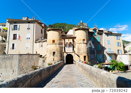 entrance gate of Entrevaux entrance gate of Entrevaux 72039242