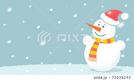 Vector illustration of snowman for Christmas and New year. Vector illustration of snowman for Christmas and New year. 72039243