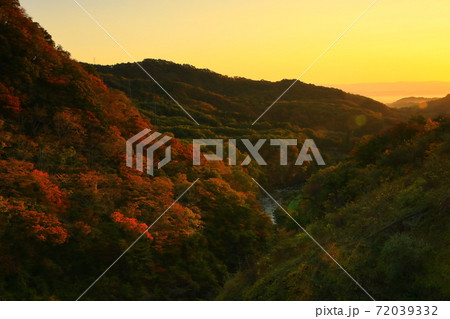 紅葉の夏油高原 紅葉の夏油高原 72039332