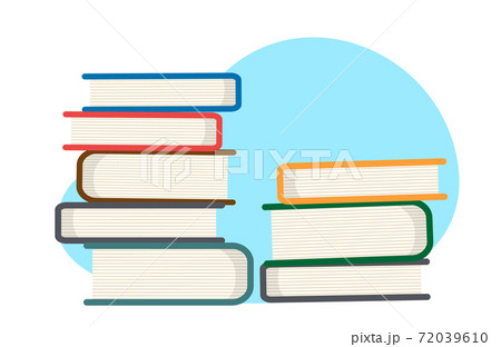 Stack, pile of books isolated on white background. Stack, pile of books isolated on white background. 72039610