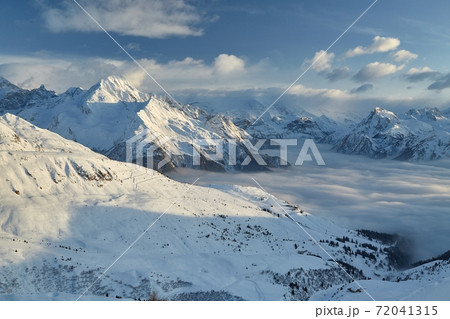 Winter in the Alps, Paradiski 72041315