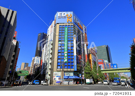 東京 秋葉原 万世橋付近の風景 東京 秋葉原 万世橋付近の風景 72041931