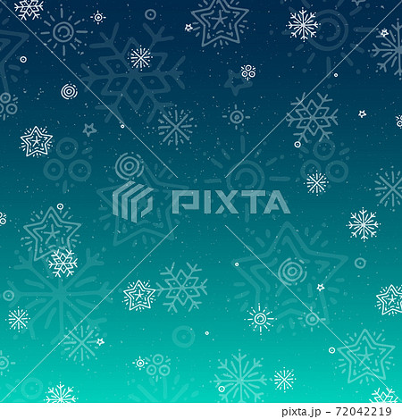 New Year Christmas background with snowflakes image New Year Christmas background with snowflakes image 72042219
