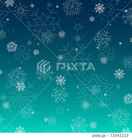 New Year Christmas background with snowflakes image New Year Christmas background with snowflakes image 72042223