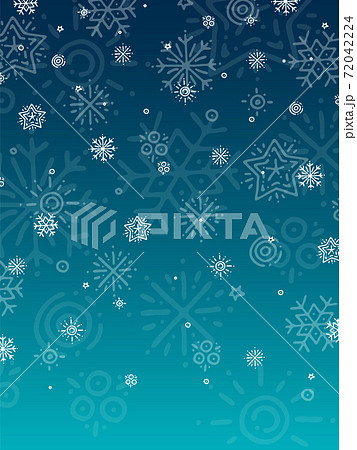 New Year Christmas background with snowflakes image New Year Christmas background with snowflakes image 72042224