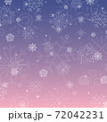 New Year Christmas background with snowflakes image 72042231