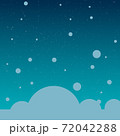 New Year Christmas background with snowflakes image 72042288