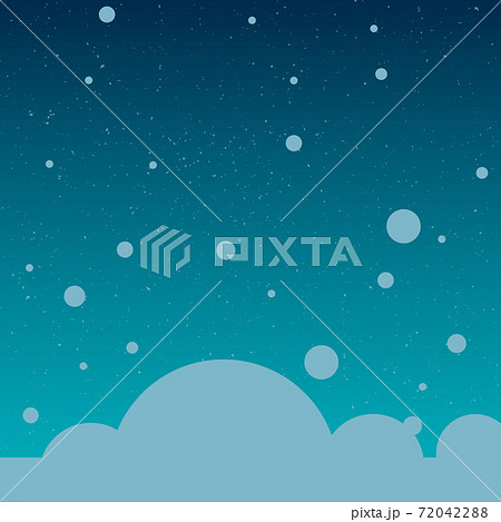 New Year Christmas background with snowflakes image 72042288