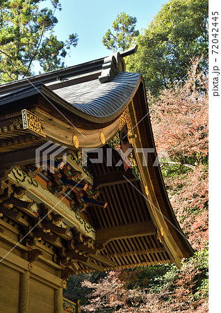 秩父・長瀞散歩：宝登山神社　本殿 72042445
