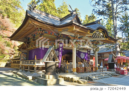 秩父・長瀞散歩：宝登山神社　本殿 72042449