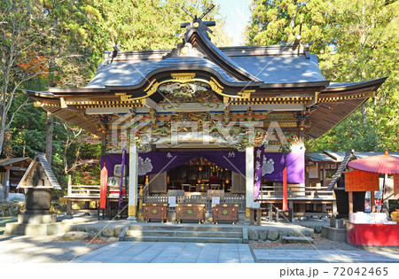 秩父・長瀞散歩:宝登山神社 本殿 秩父・長瀞散歩:宝登山神社 本殿 72042465
