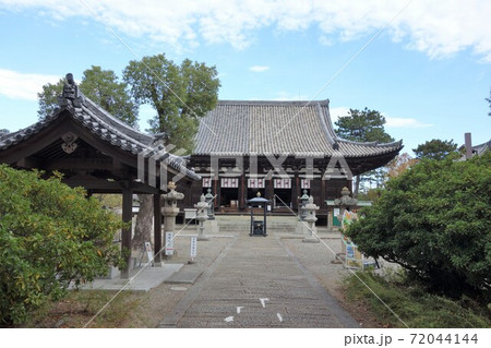 兵庫県の鶴林寺本堂 兵庫県の鶴林寺本堂 72044144