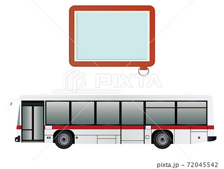 バスと定期券 72045542