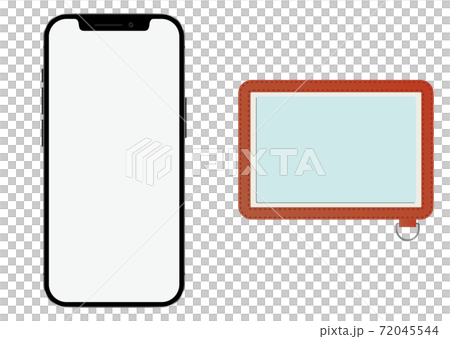 Smartphone and commuter pass 72045544