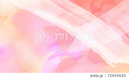 淡いピンク色の水彩テクスチャ 複数のバリエーションがありますのイラスト素材 7456
