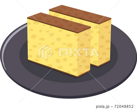 かすてら（皿あり） 72048852