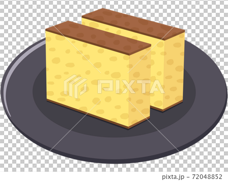 かすてら（皿あり） 72048852