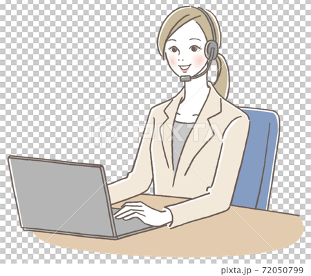 Operator, call center woman Operator, call center woman 72050799