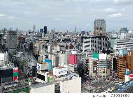 東京渋谷 風景 東京新宿方面 2020年4月 東京渋谷 風景 東京新宿方面 2020年4月 72051390