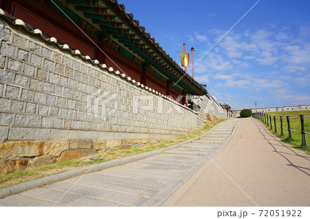 スポット 古建築 フェンス 72051922