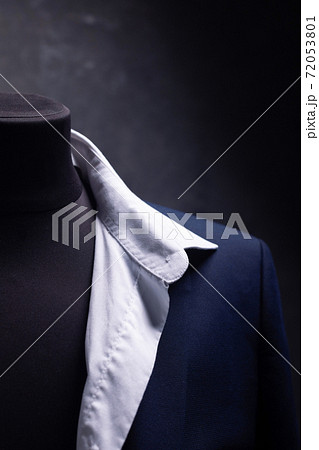 suit jacket and shirt on male tailor mannequin 72053801