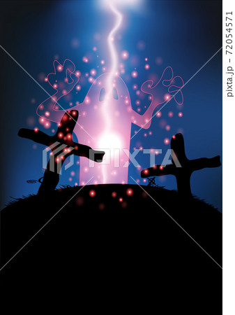 Creative design for Happy Halloween background vector.illustration Creative design for Happy Halloween background vector.illustration 72054571