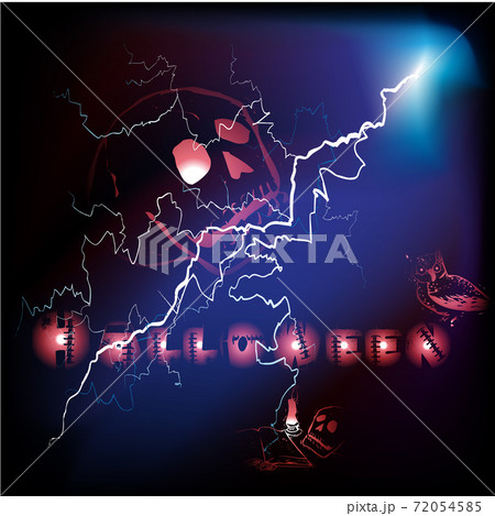 Creative design for Happy Halloween background vector.illustration Creative design for Happy Halloween background vector.illustration 72054585