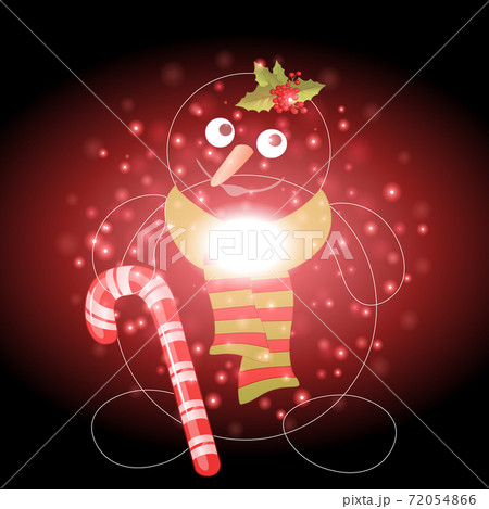 Christmas decor and symbols vector illustrations 72054866