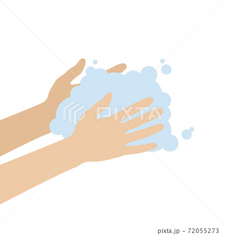 wash hands cartoon