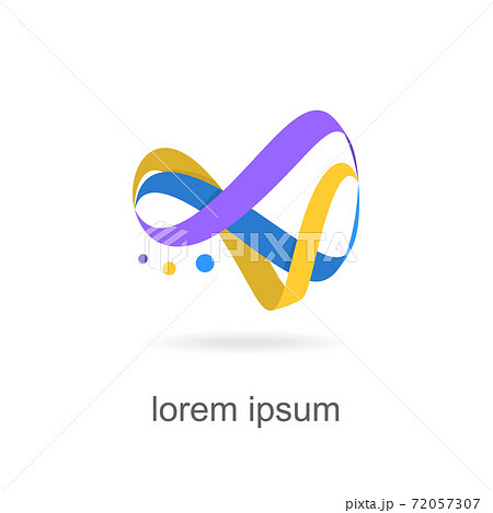 trendy abstract, vibrant and colorful icon, element logo. trendy abstract, vibrant and colorful icon, element logo. 72057307