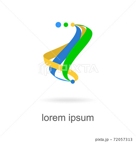 trendy abstract, vibrant and colorful icon, element logo. trendy abstract, vibrant and colorful icon, element logo. 72057313