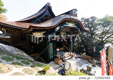【滋賀県】　竹生島　宝厳寺 唐門 72060489