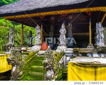 Gunung Kawi Temple and Candi in jungle at Bali 72060534
