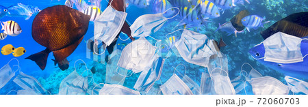 ocean pollution. Consequences of overuse of surgical masks during the coronavirus pandemic. 72060703