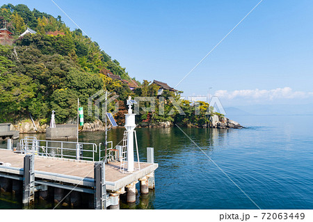 【滋賀県】 竹生島 【滋賀県】 竹生島 72063449