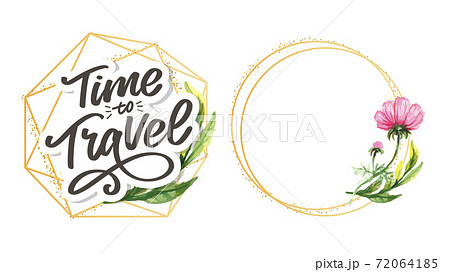 Travel life style inspiration quotes lettering. Motivational typography. Calligraphy graphic design element. Collect moments Old ways wont open new doors. Lets go explore. Every picture tells a story Travel life style inspiration quotes lettering. Motivational typography. Calligraphy graphic design element. Collect moments Old ways wont open new doors. Lets go explore. Every picture tells a story 72064185
