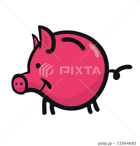 Pink pig piggy Bank Pink pig piggy Bank 72064685