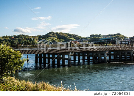 宇治川宇治橋 72064852