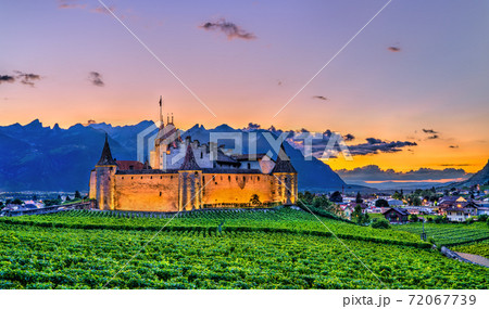 Aigle Castle in the Canton of Vaud, Switzerland 72067739