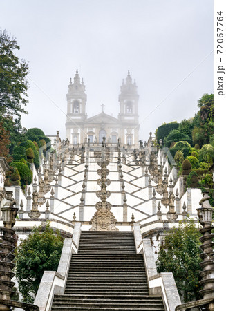 Bom Jesus do Monte sanctuary near Braga in Portugal Bom Jesus do Monte sanctuary near Braga in Portugal 72067764