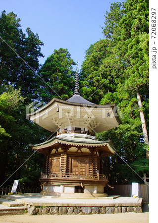 高野山 金剛峯寺　総本山　六角経蔵　壇上伽藍（和歌山県 伊都郡 高野町） 72068297