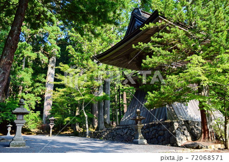 高野山 金剛峯寺　総本山　鐘楼　壇上伽藍（和歌山県 伊都郡 高野町） 72068571