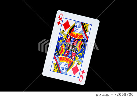 ダイヤのクイーンの写真素材