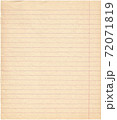 Retro dingy lined paper. 72071819