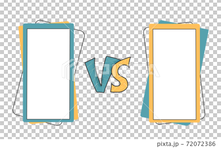 VS screen. Versus vector sign with copy space. VS screen. Versus vector sign with copy space. 72072386