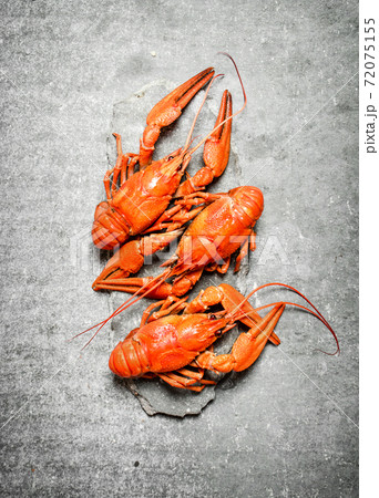 Flavorful boiled crawfish. Flavorful boiled crawfish. 72075155